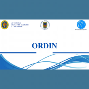 Ordinul MECC nr. 1069/2020